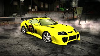 Cara Membuat Ronnie Toyota Supra di Need For Speed Most Wanted (2005) Resimi