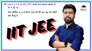 If x ^ 3 * y ^ 2 = 2 ^ 15 then the least value of 3x + 2y is