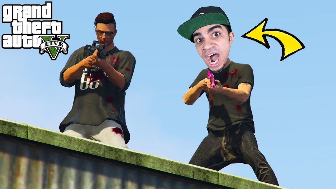 قراند 5 : الشرطة اقتحمت مقر عصابتي GTA V !! 😱🔥