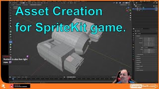 Un-edited Live Stream - Game asset creation for SpriteKit