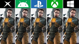 Half Life 2 (2004) PC vs Xbox vs PS3 vs Android vs Xbox 360 (Which One is Better!)