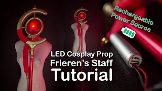 Create an Epic Lights Up Frieren's Staff Cosplay on Your Own