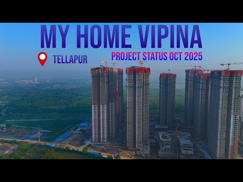 My Home Vipina ☎️ 9701450805 | 2, 2.5, 3 BHK Luxury Apartments in Tellapur Hyderabad 🌆 