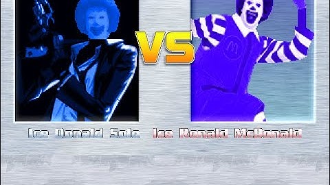 [MUGEN] Team Ice Donald Solo Vs Team Ice Ronald