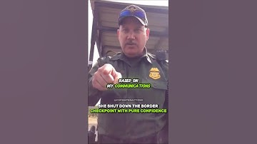 She Shut Down The Border Checkpoint With Pure Confidence 🤯