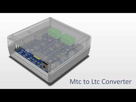 Midi Time Code to Linear Time Code Converter