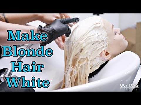 Make Blonde Hair White - Guy's World 13