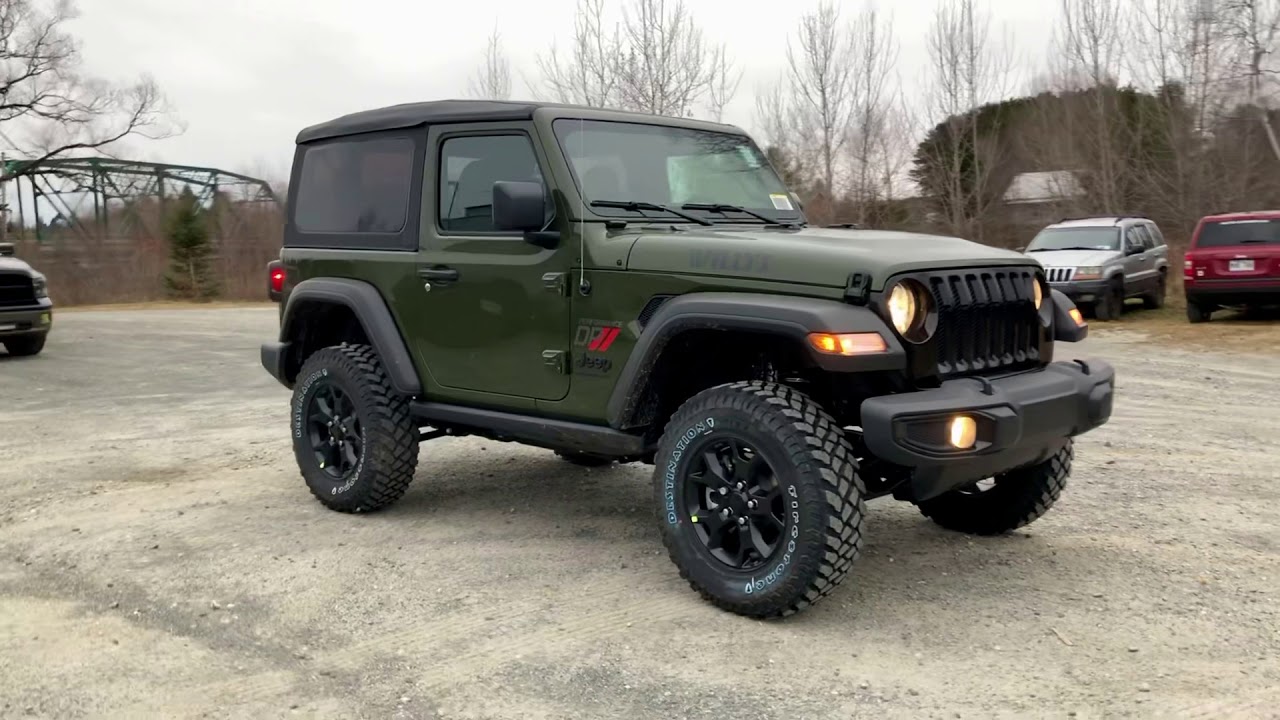 Jeep Wrangler Willys 2021 DP Performance / Lift Kit Mopar Stock 21026