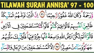 Tilawah Surah Annisa’ Ayat 97 - 100