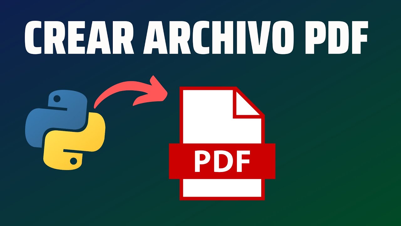 C mo crear archivos pdf con python creando una factura en pdf youtube