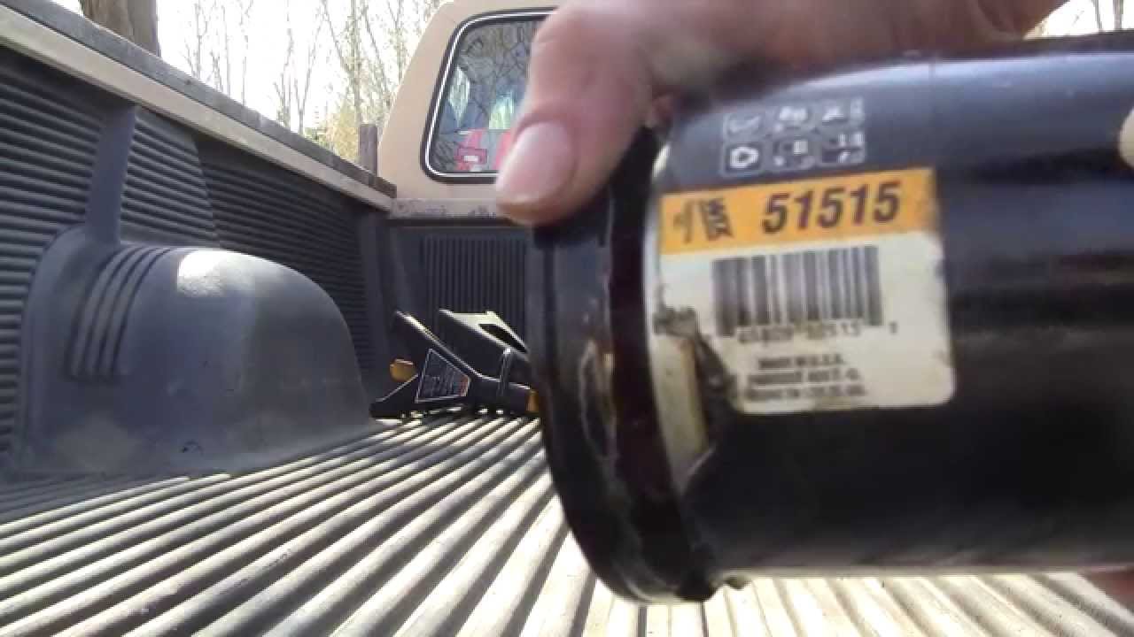 Wix Oil Filter Cut Open YouTube