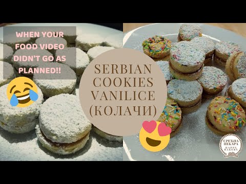 Melt In Your Mouth Vanilice (Serbian Cookies) | Ванилице Рецепт | Happy Bakery СРЕЋНА ПЕКАРА