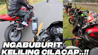 NGABUBURIT KE JALUR PACU CILACAP ‼️BANYAK YANG MOKEL😂