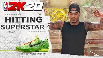 I FINALLY Hit SUPERSTAR 1 On My 99 Overall SCORING MACHINE Build In NBA 2K20..