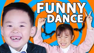 FUNNY DANCE | Brain Break | Wormhole English - Songs For Kids