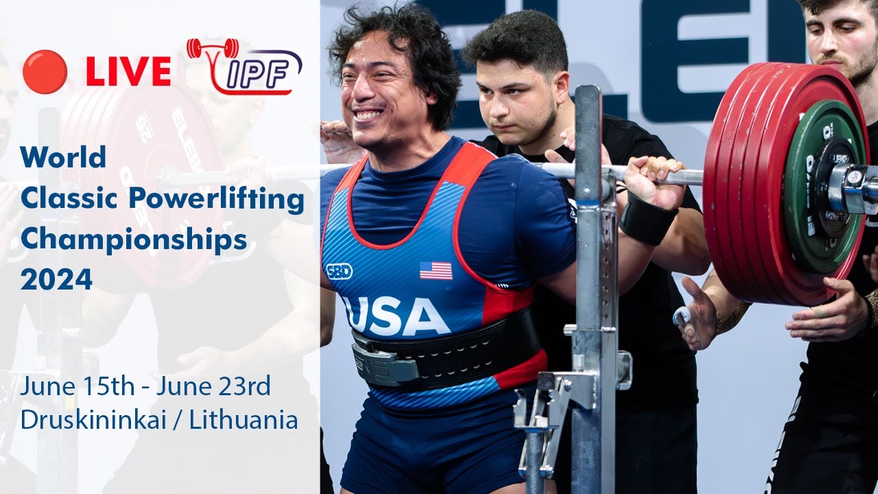 🔴 LIVE Women 84+ kg & Men 120+ kg, AGroups World Classic