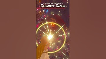 How fast can Zelda kill ganon ?#zelda #zeldabotw #zeldatotk #youtubegaming #youtubeshorts #botw