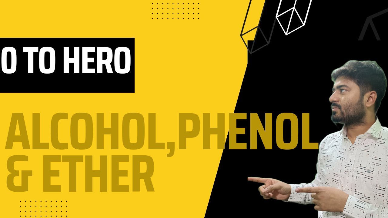 ALCOHOL, PHENOL AND ETHER II P-1/P3 II COMPLETE NCERT II NEET II IIT ...