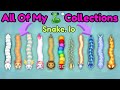 All Of My snakes Collections in Snake. io - Epic Snake. Io Gameplay!