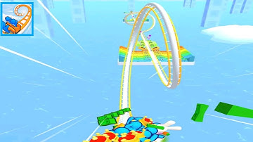 Runner Coaster |All levels gameplay Android ios part-1