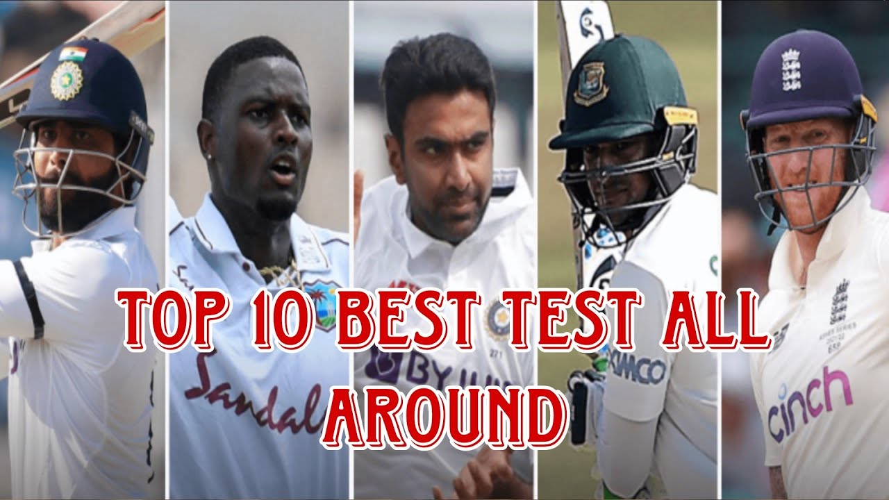 Top 10 Best Test All Around World Cricket Player's | Data Analyst # ...