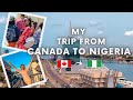 TRAVEL VLOG: TRAVELLING OUT OF CANADA DURING THE PANDEMIC | TORONTO TO LAGOS | TRAVEL IN COVID