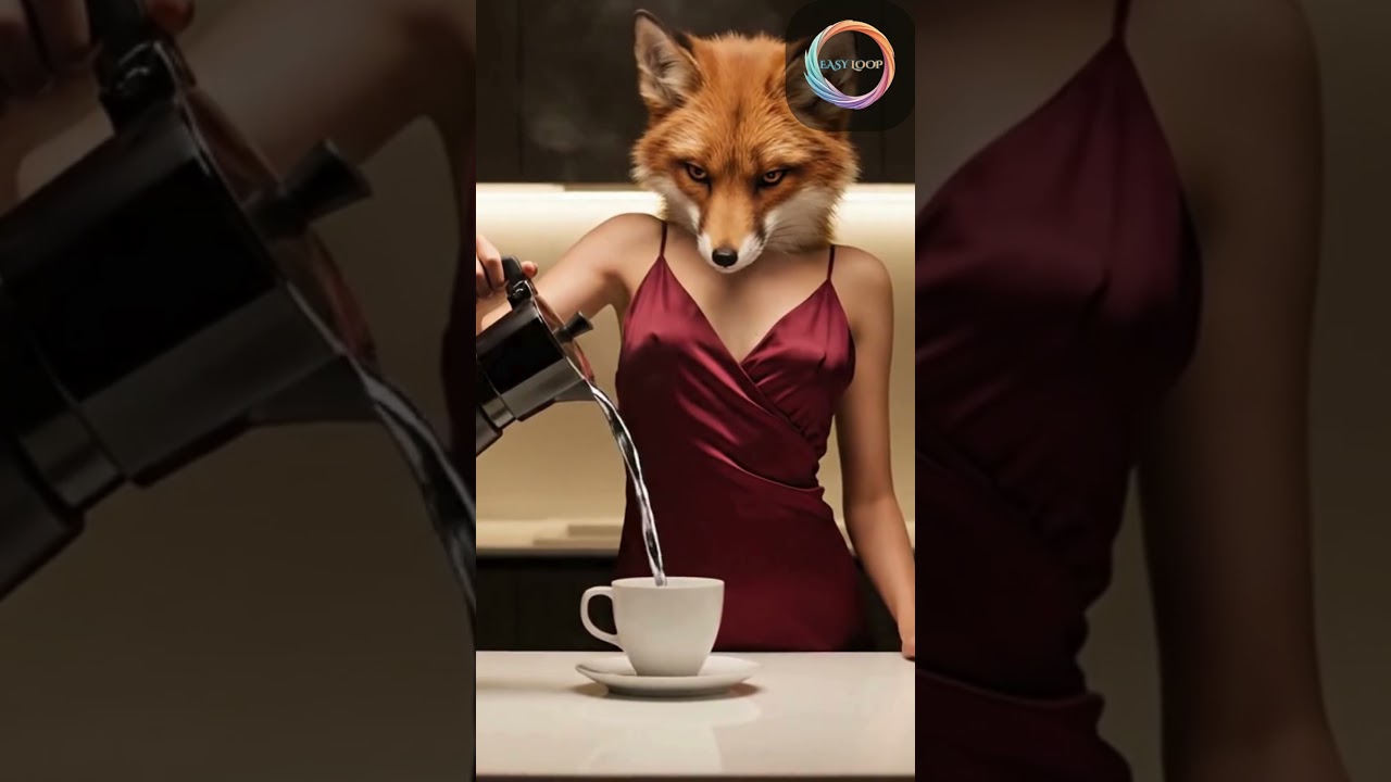 Weird Creature Pours Coffee That Turns Into Liquid Silver | Ease Loop