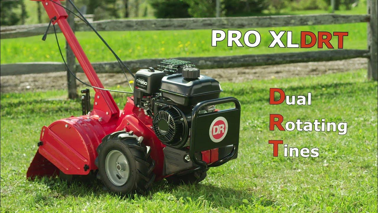 DR Rototiller PRO XLDRT model YouTube
