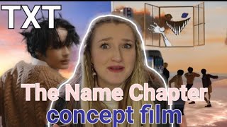 TXT The Name Chapter Concept Trailer | REACTION