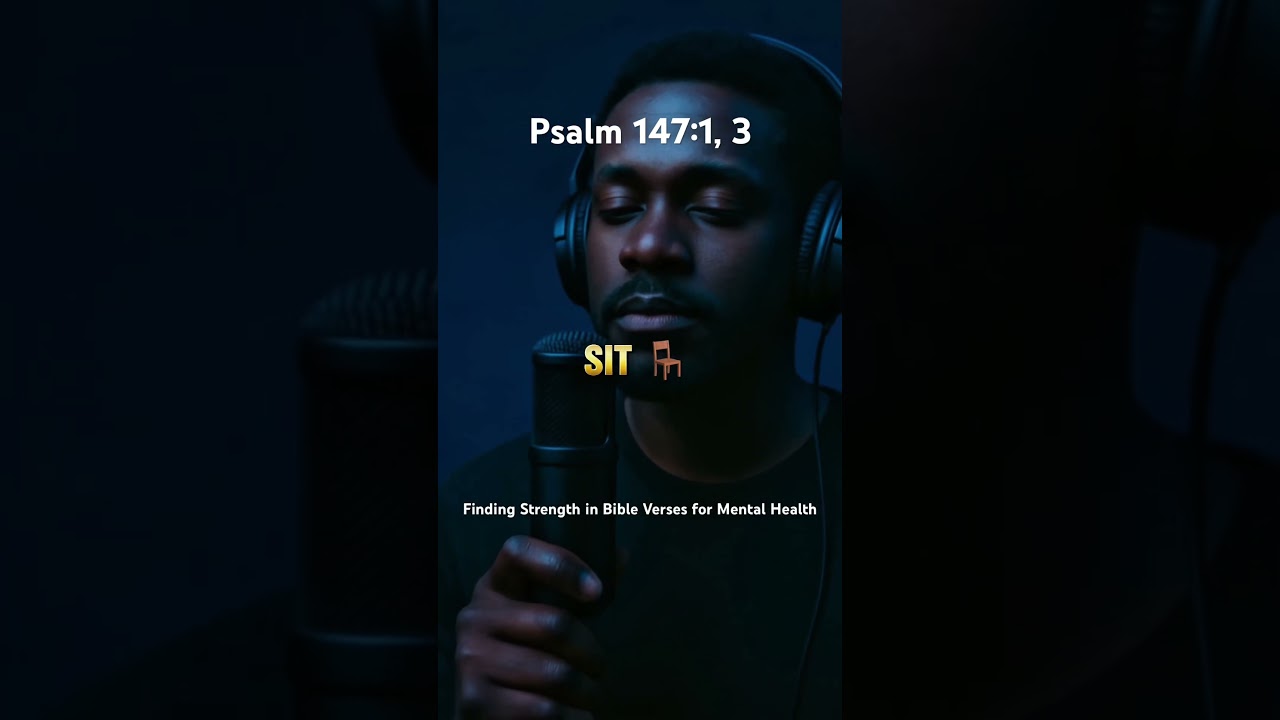 Finding Strength in Bible Verses for Mental Health 