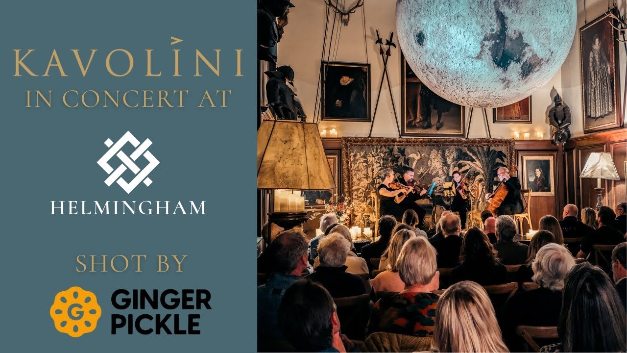 Kavolini String Ensemble performing at Helmingham Hall