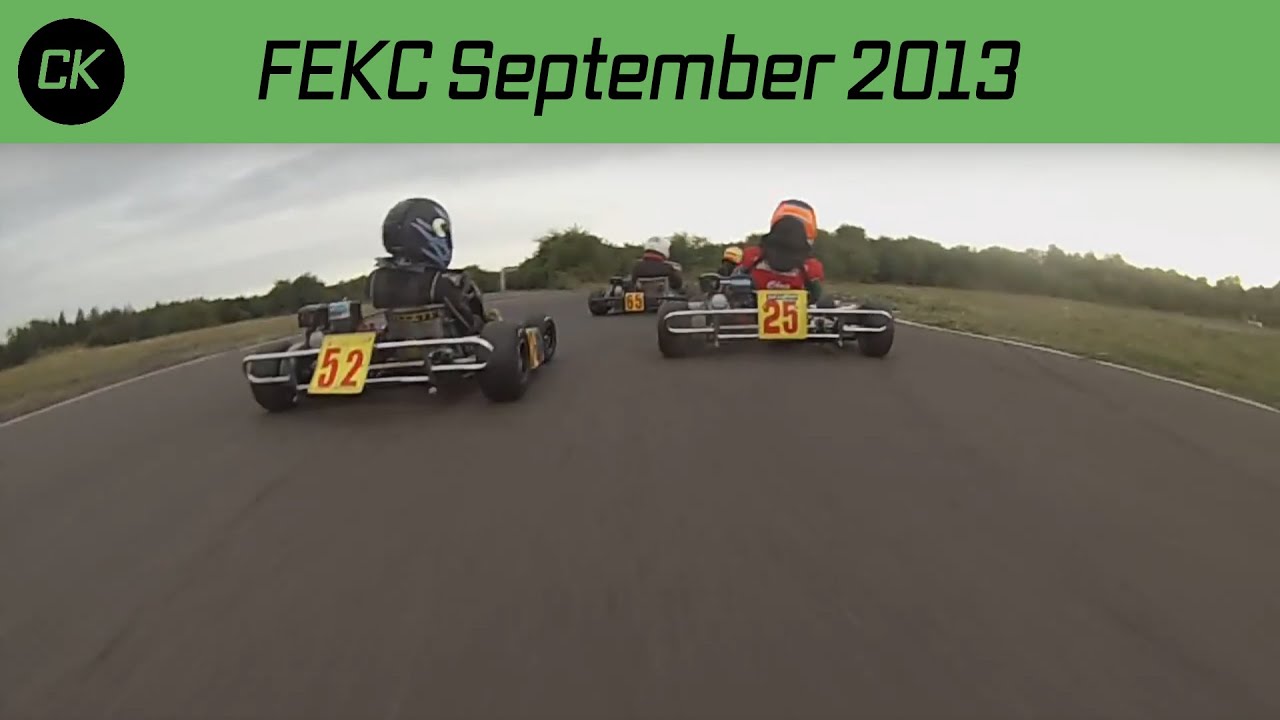 FEKC Honda Cadet Jake Cranstone #78 A Final Sept 2013 - YouTube