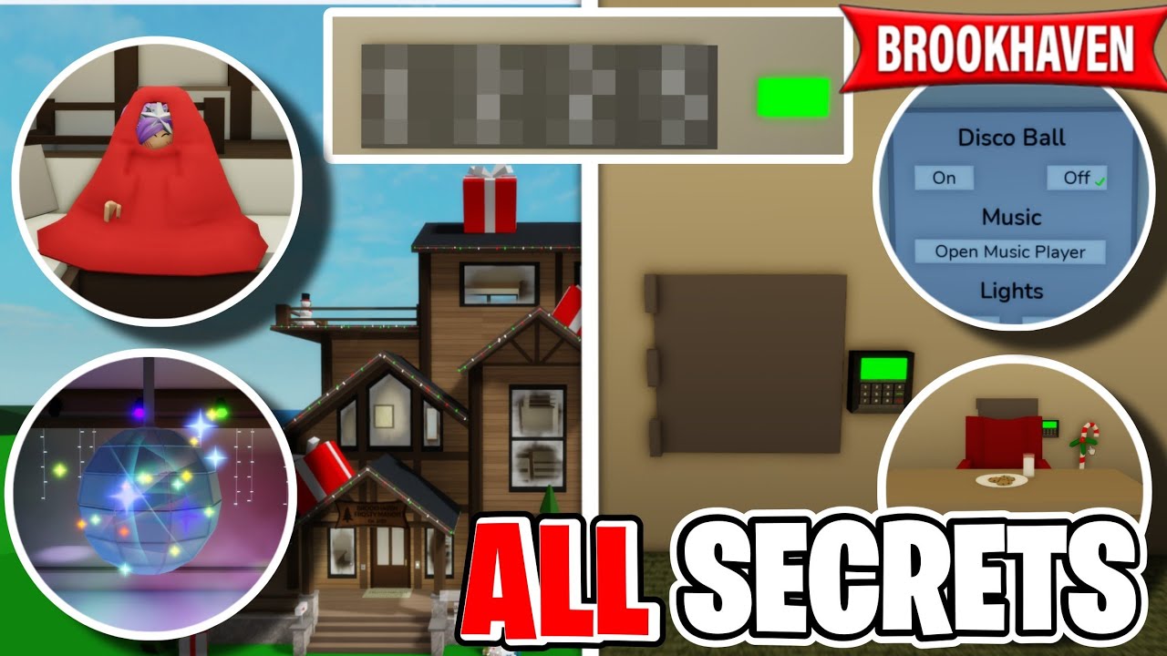 *ВСЕ СЕКРЕТЫ + БЕЗОПАСНОЕ МЕСТО* В ОБНОВЛЕНИИ ЗИМНЕГО ФЕСТИВАЛЯ В БРУКХЕЙВЕНЕ 🏡RP ROBLOX 🤯🤩