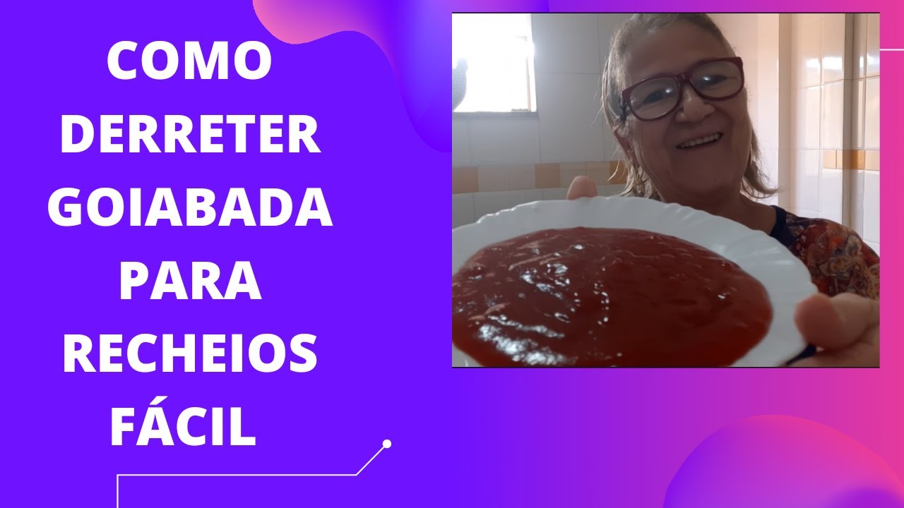 COMO DERRETER GOIABADA PARA RECHEIOS FÁCIL. #goibada #recheiodebolo