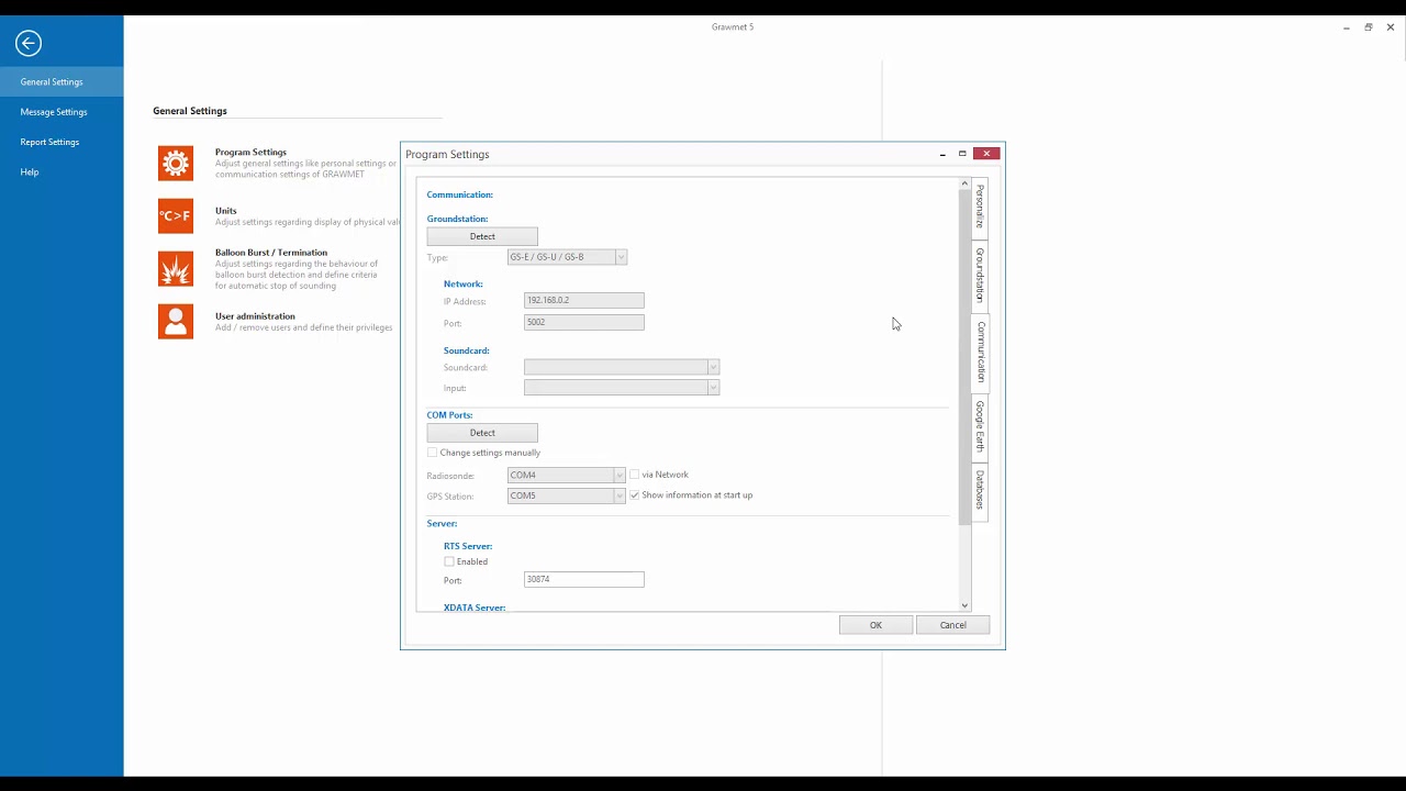 GRAWMET – COM-Port Erkennung
