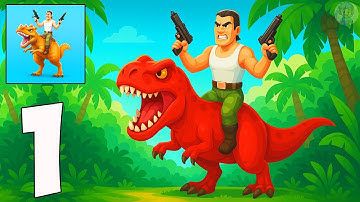 Dino Army - Gameplay Walkthrough Part 1 - Evolution of the Dinosaur Army (iOS, Android)