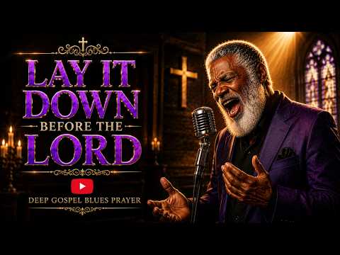 Lay It Down Before The Lord 🙏🏾 40 Minutes of Deep Gospel Blues Prayer | Emotional Testimony Song