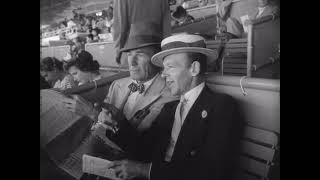 Fred Astaire and Randolph Scott at the racetrack, 1950s