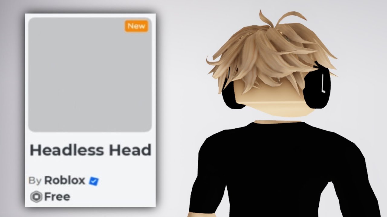 GET HEADLESS HEAD ON ROBLOX 2023 🤩🥰 