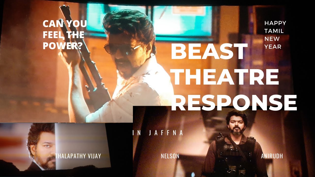 Beast Theatre Response / Jaffna Raja cinema / Beast Movie Response in Tamil area of Srilanka