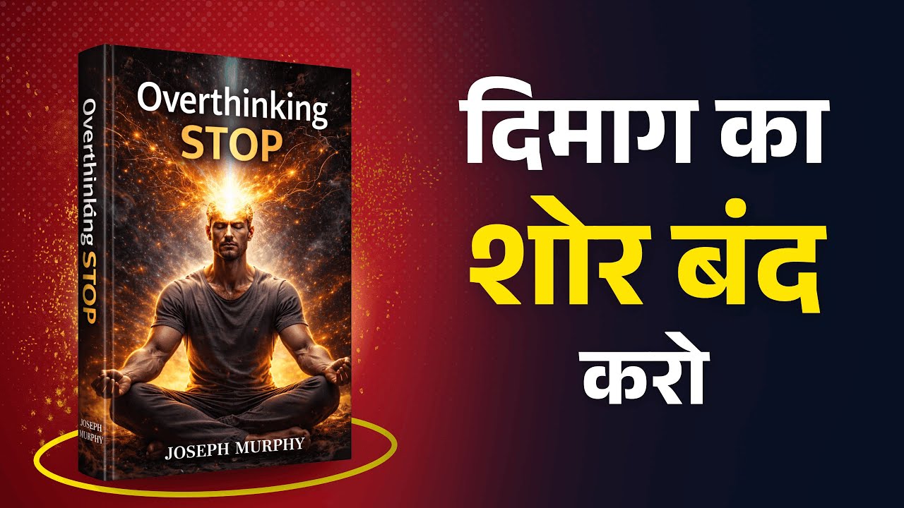 दिमाग का शोर बंद कैसे करें? | Overthinking Stop करने की 4 Scientific Tricks | Hindi Audiobook
