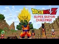 Monster School: Dragon Ball Z Challenge - Super Saiyan (Minecraft Animation)