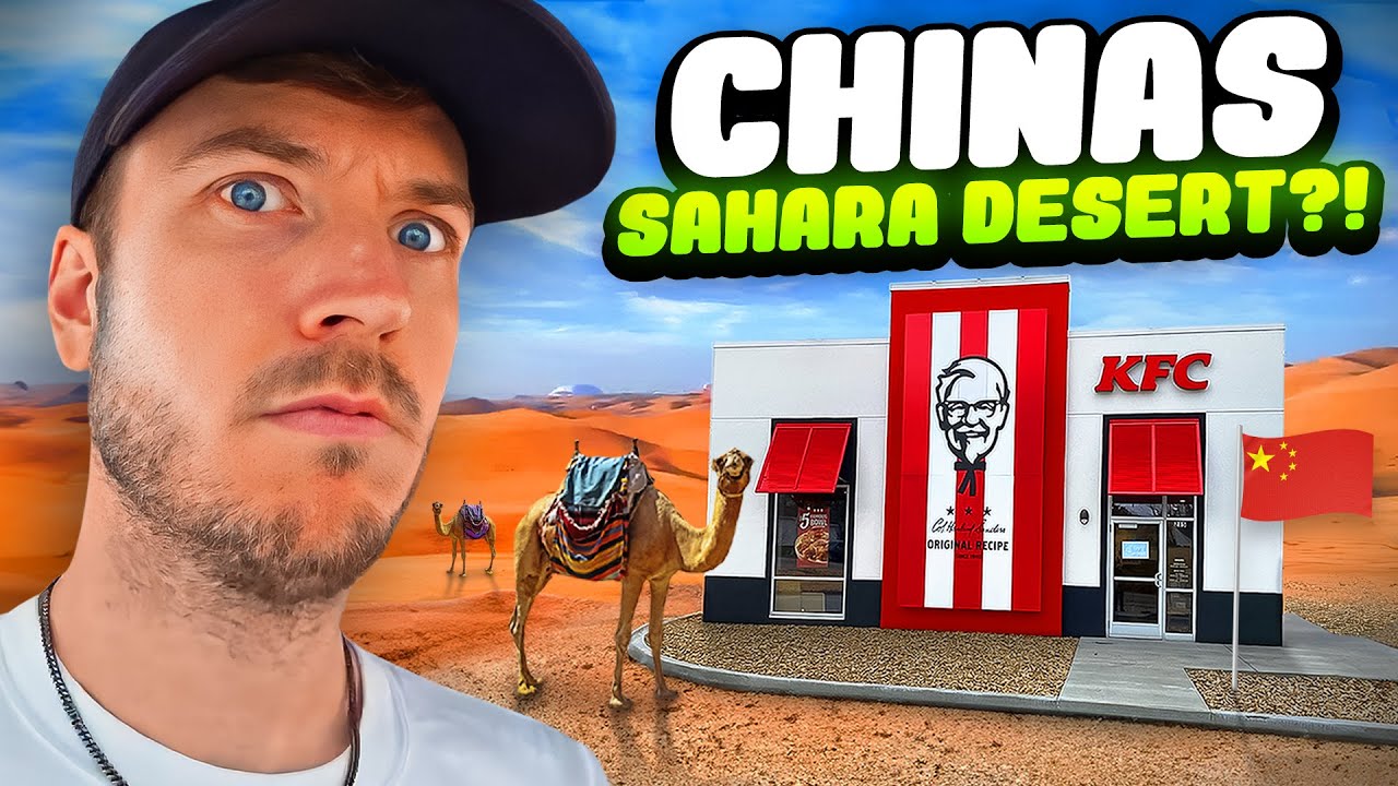 Why is China Hiding a KFC in the Middle of the Desert?! What I discovered in Inner Mongolia...