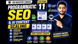 Programmatic SEO & AI Content Scaling | Landing Page Automation | SEO Mastery Lecture 11 (2026)