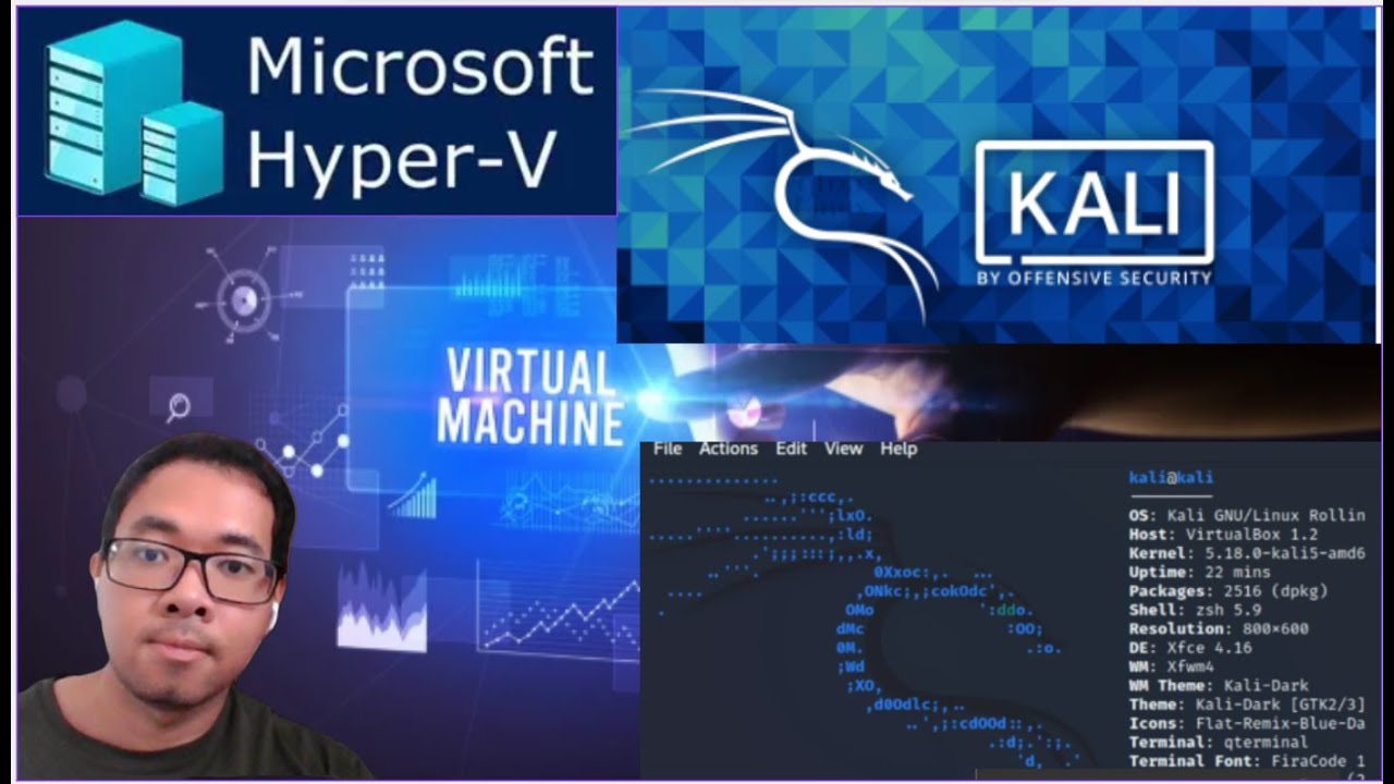 How to install Kali Linux on Hyper-V Manager - YouTube
