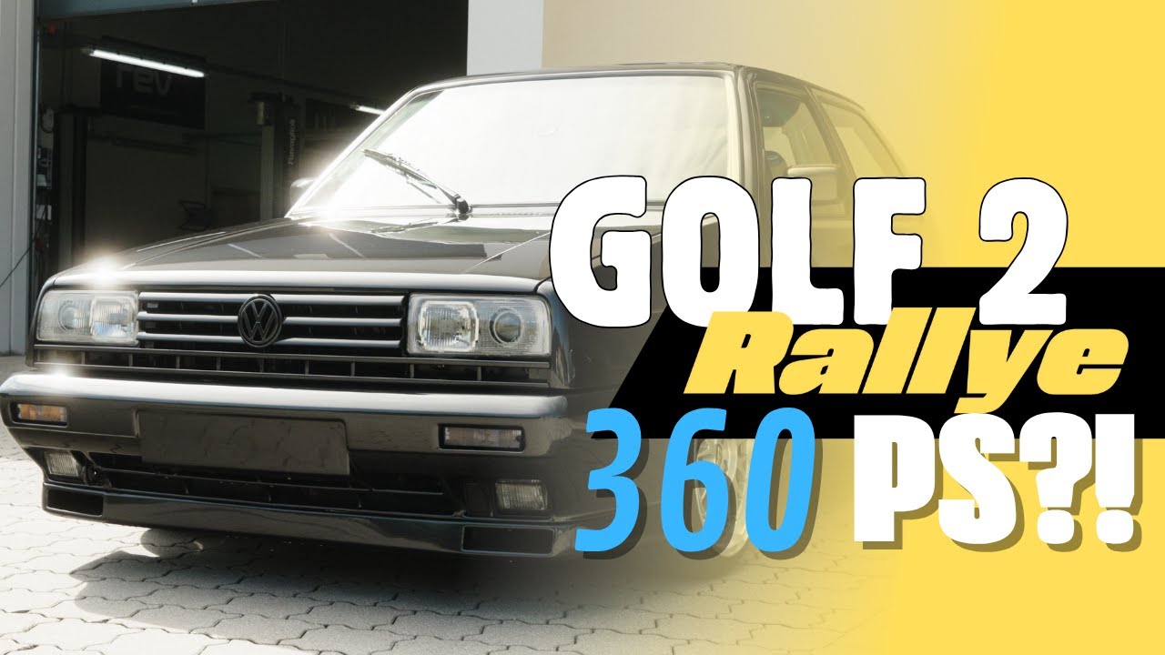 Werk 2 - Golf 2 Rallye mit 360PS?! Nix mehr original, wir zeigen ALLES ...