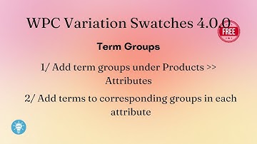 WPC Variation Swatches 4.0.0  - Term Groups - Free Download - WPClever