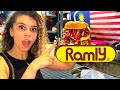 First time trying ramly burger in kuala lumpur malaysia