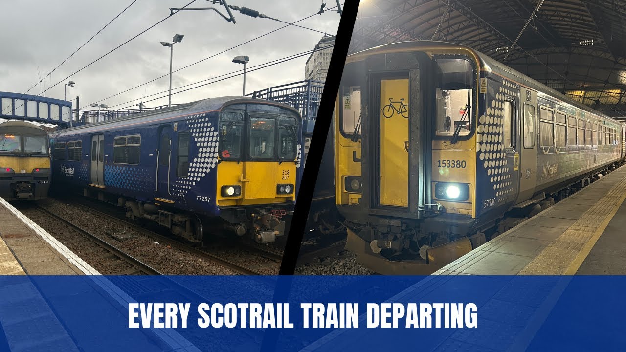 Every ScotRail Train Departing