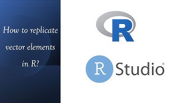 R Basics | How to replicate the vector elements in R? | R & RStudio | Urdu